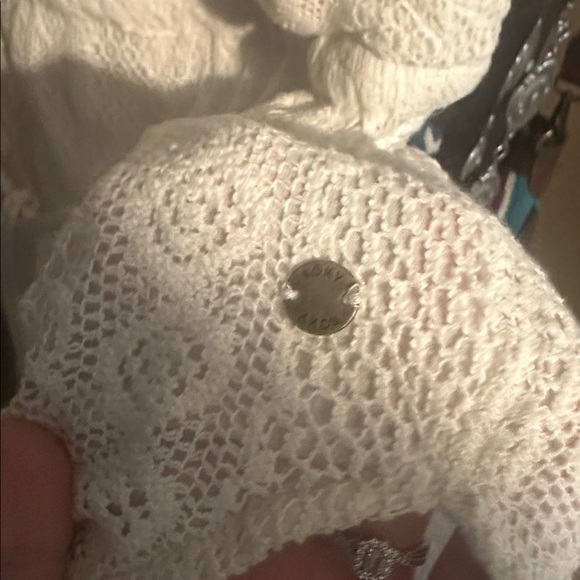 Roxy Cream Lace Romper - Picture 4 of 4